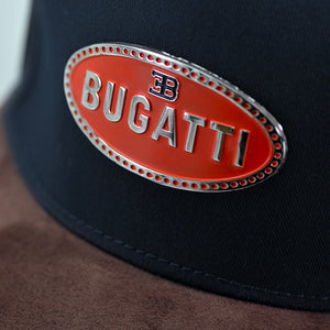 Cap Bugatti Macaron Metallic Blue and Brown | Bugatti Heritage