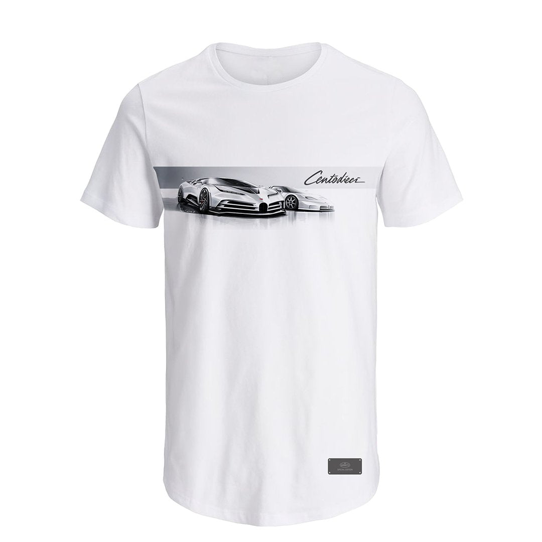 Centodieci Merchandising Bugatti T-Shirt Store Automobiles\