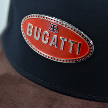 Load image into Gallery viewer, Cap Bugatti Macaron Metallic Blue and Brown | Bugatti Heritage