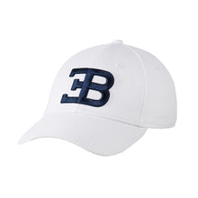 Load image into Gallery viewer, Cap EB Bugatti White with embroidered  Blue