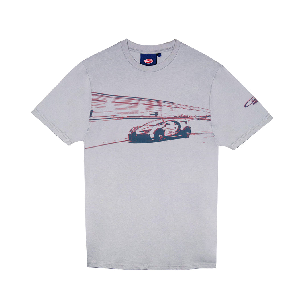 Store Pur Official Bugatti T-shirt | Bugatti Merchandising Sport Chiron – Grey