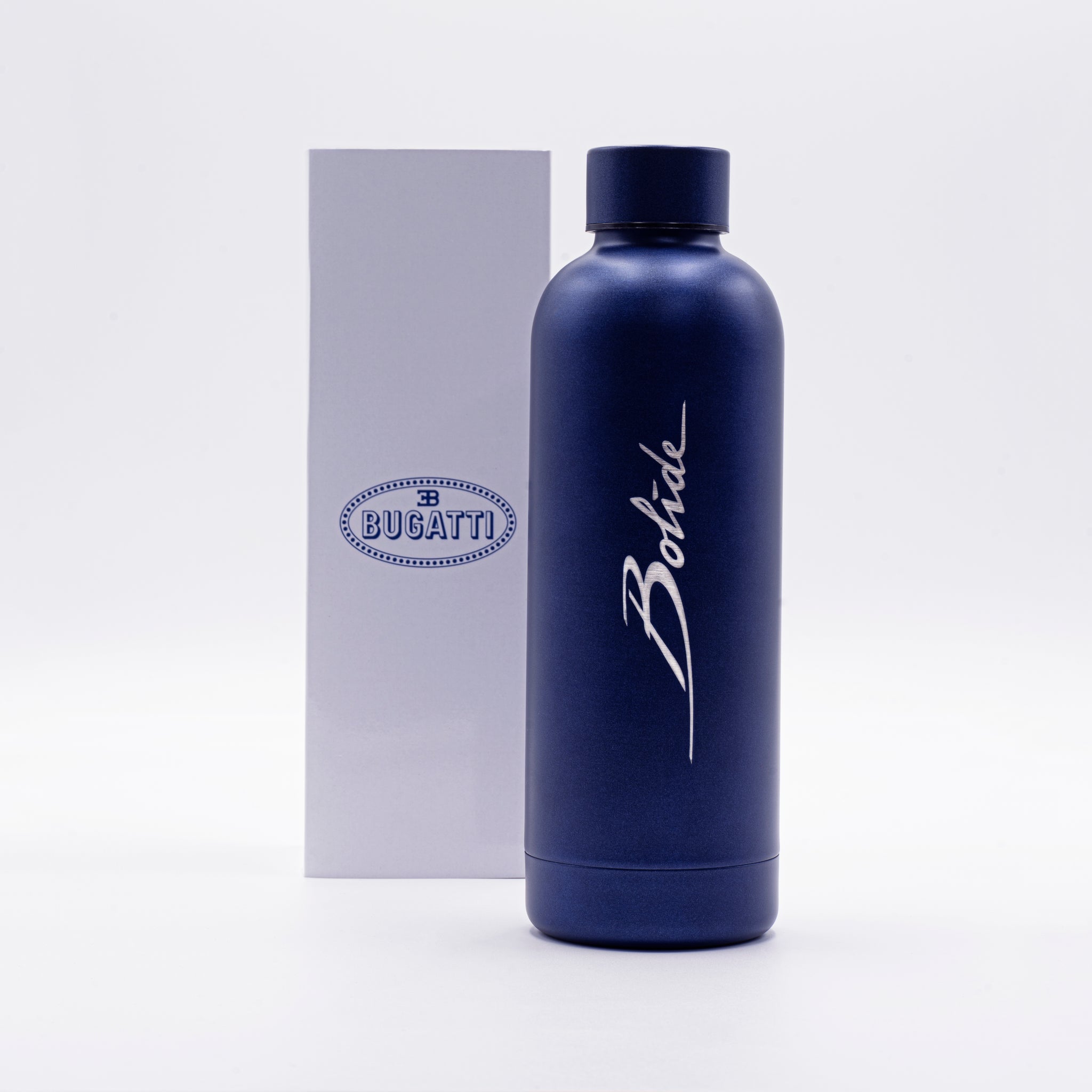Official blue Bugatti Merchandising Water bottle Bugatti Bolide | Store –